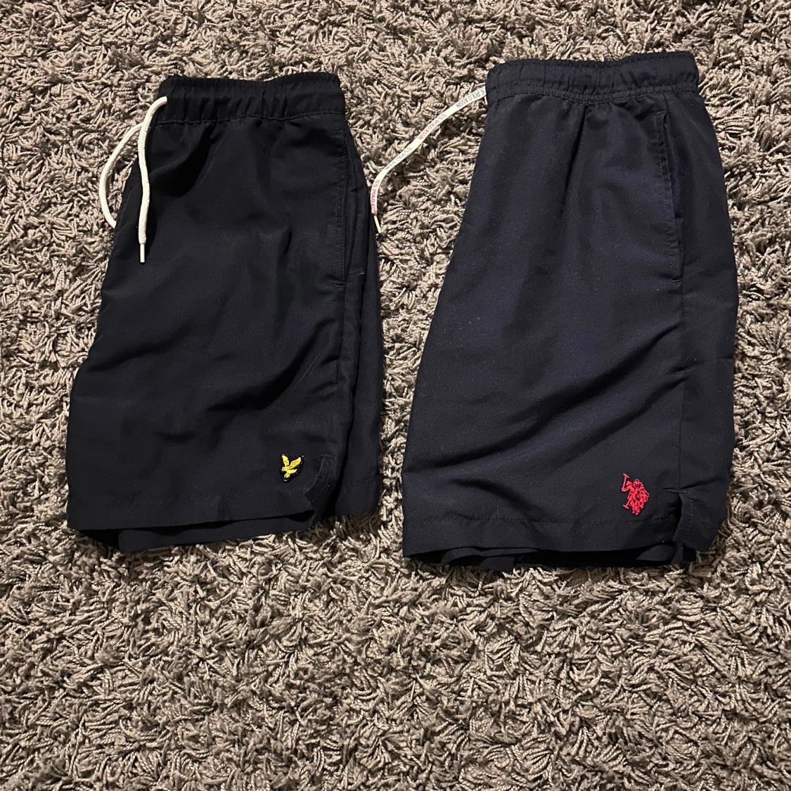 Svarta shorts U.S. Polo Assn & Lyle & Scott