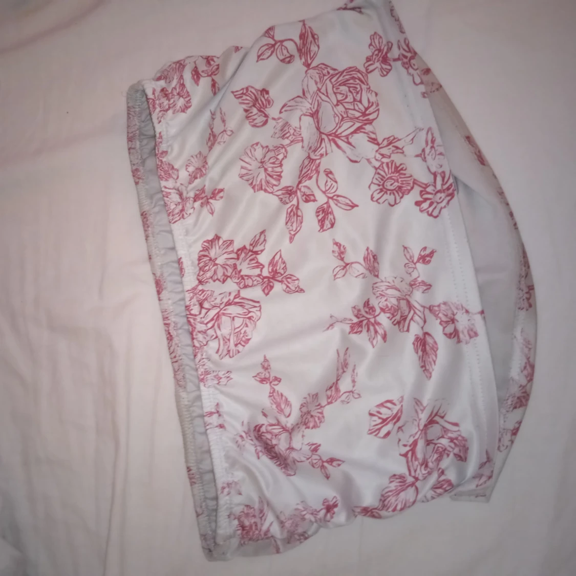 Croppad linne utan band  - 1