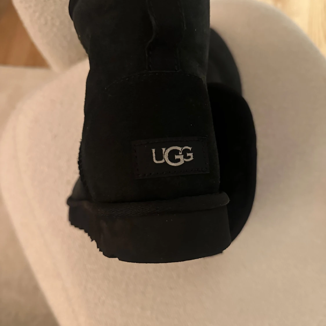 Svarta UGG boots i mocka - 1