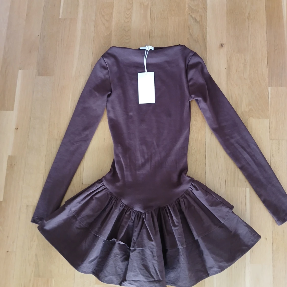 Ny ZARA volangklänning strl S