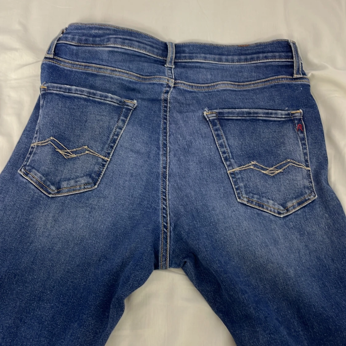 Blå Replay jeans straight fit 14 år - 1