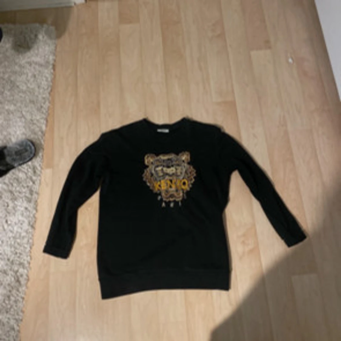 Svart Kenzo sweatshirt med tiger