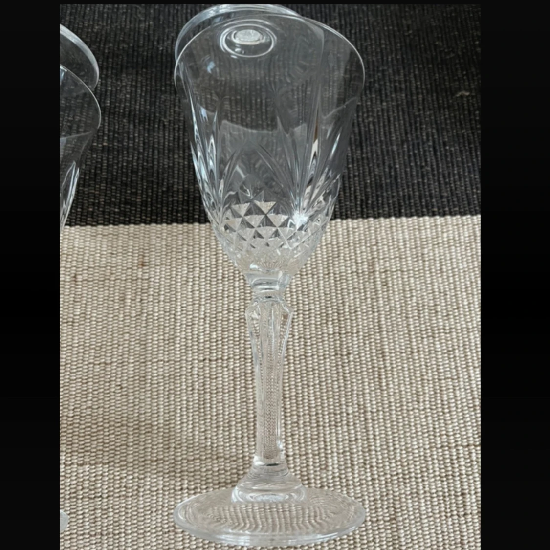 Vintage vinglas  - 1