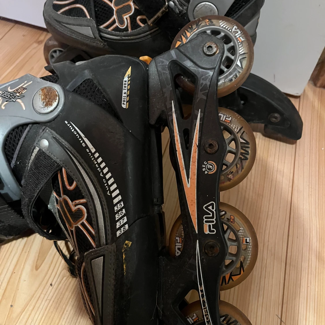 Rullaluistimet 35-38 - 1