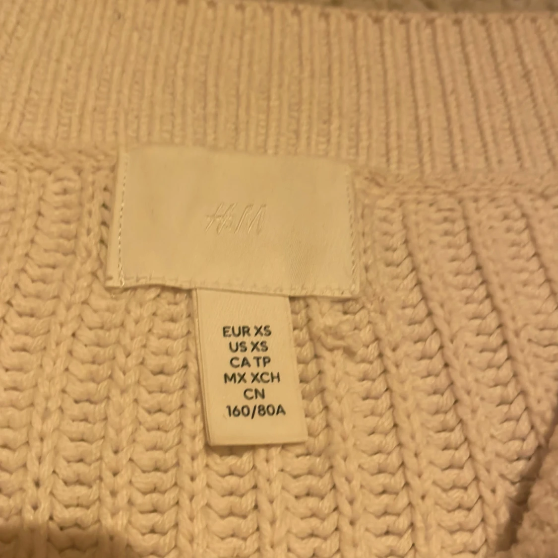 Stickad of the shoulder topp - 1