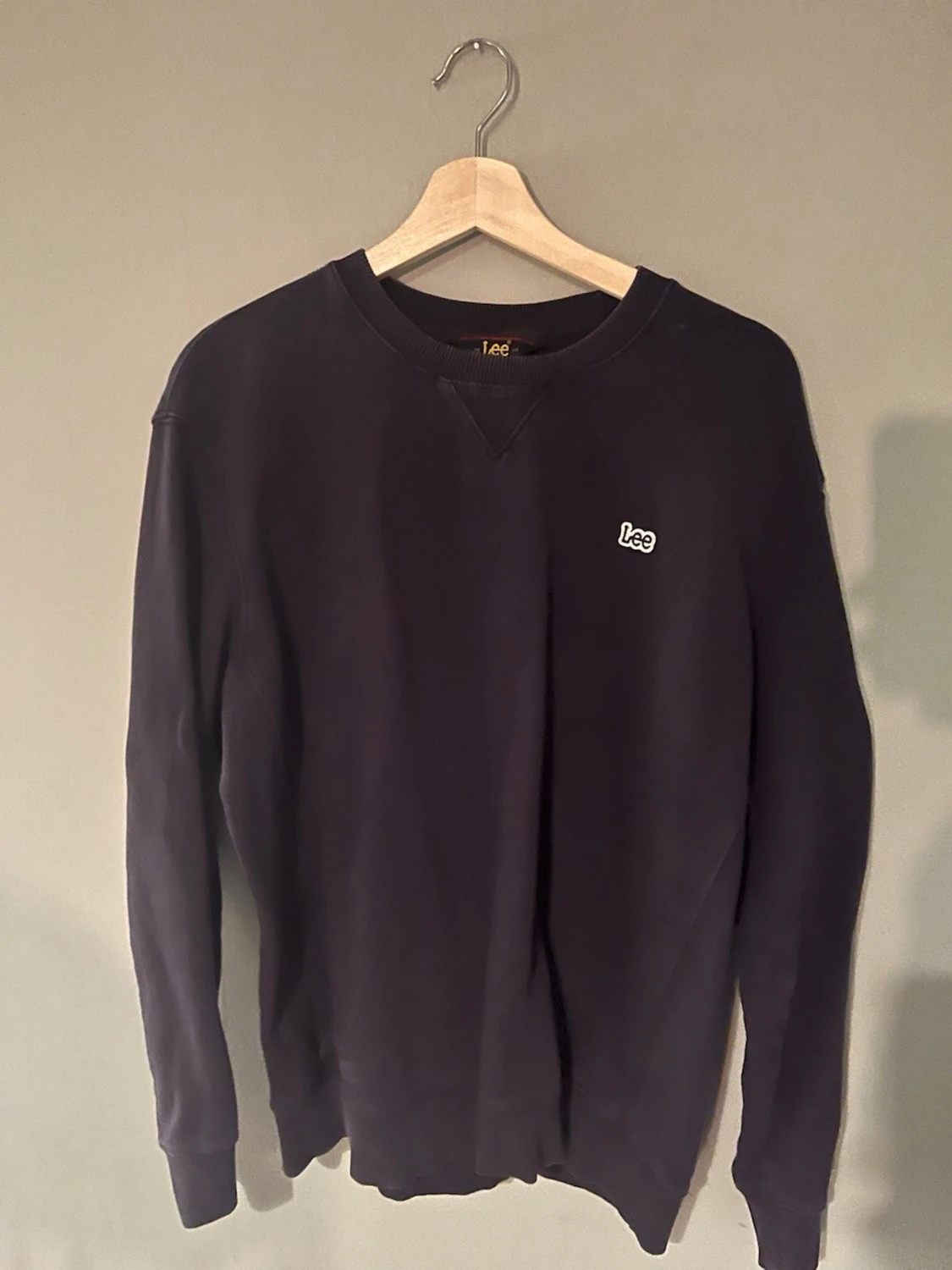 Svart sweatshirt från Lee