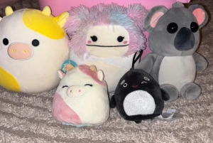 paket med squishmallows - Säljer ett paket med squishmallows. Alla oanvända. 