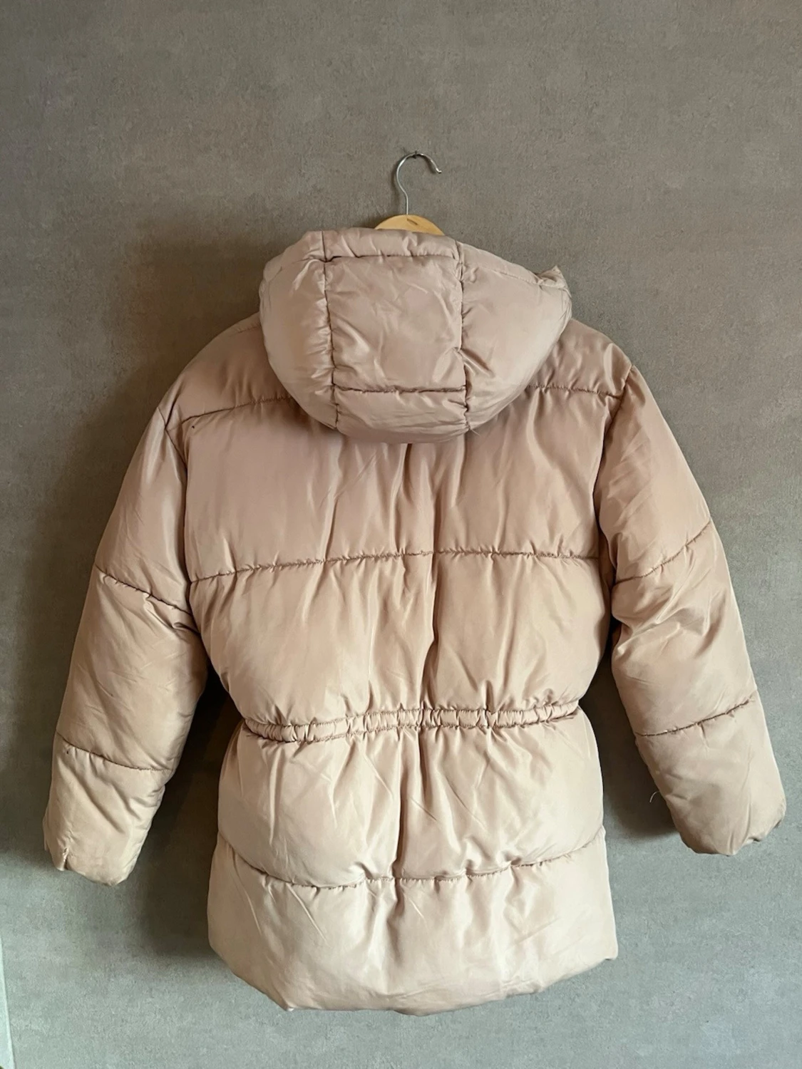 Beige pufferjacka  - 1