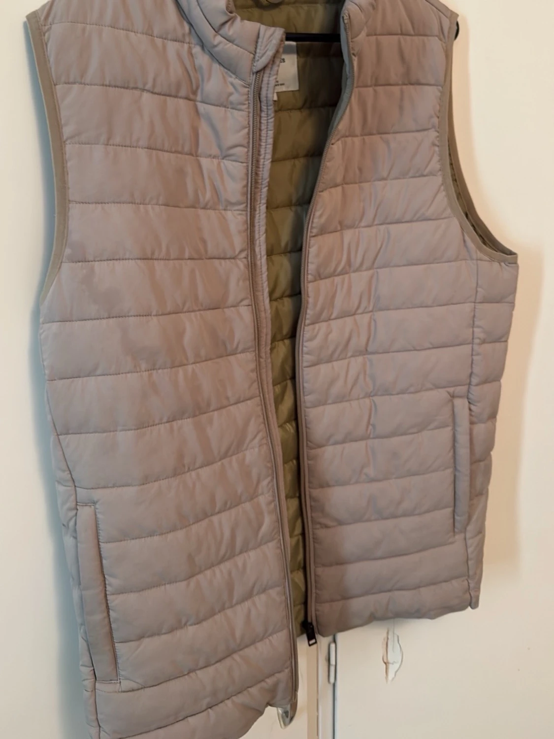 Beige quiltad dunväst Jack & Jones - 2