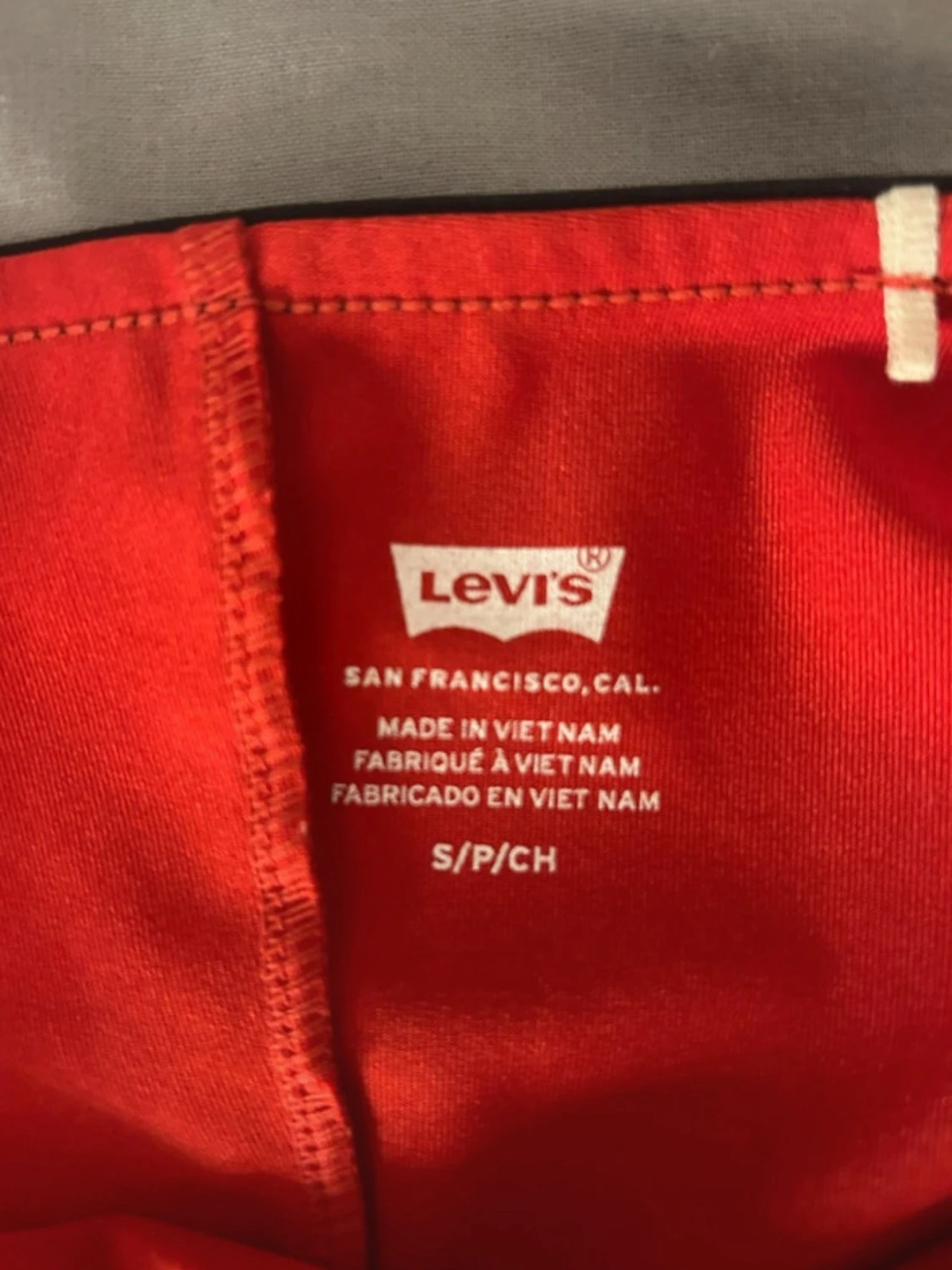 Röd body från Levi's - 1