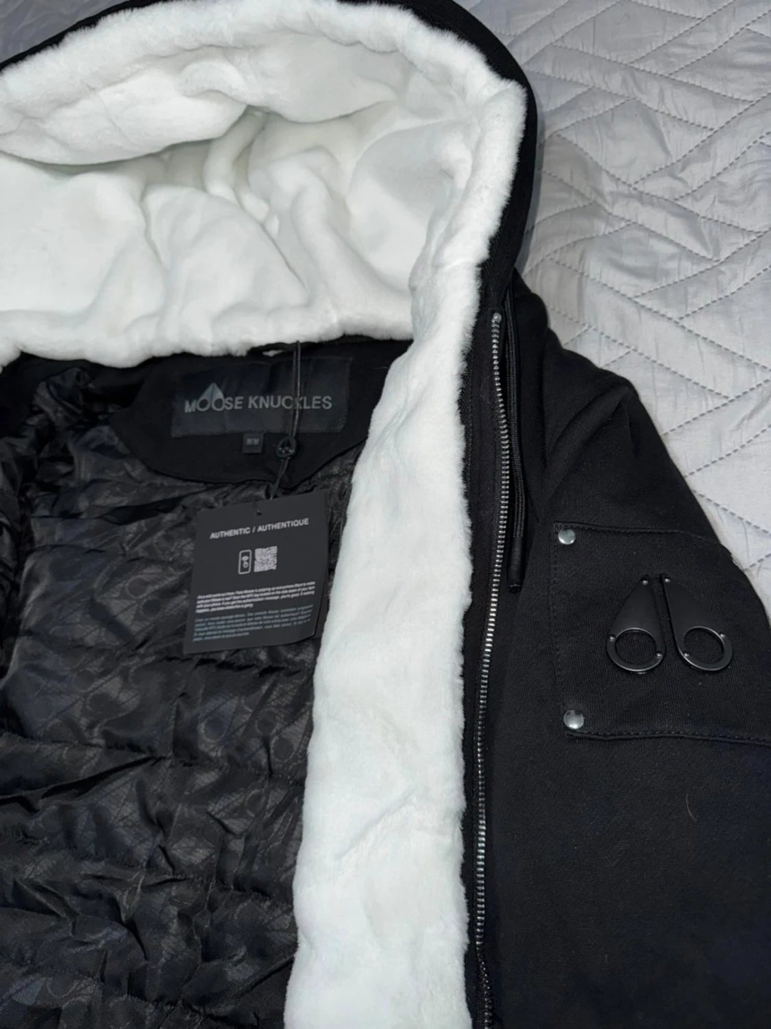 Svart Moose knuckles bunny  - 5