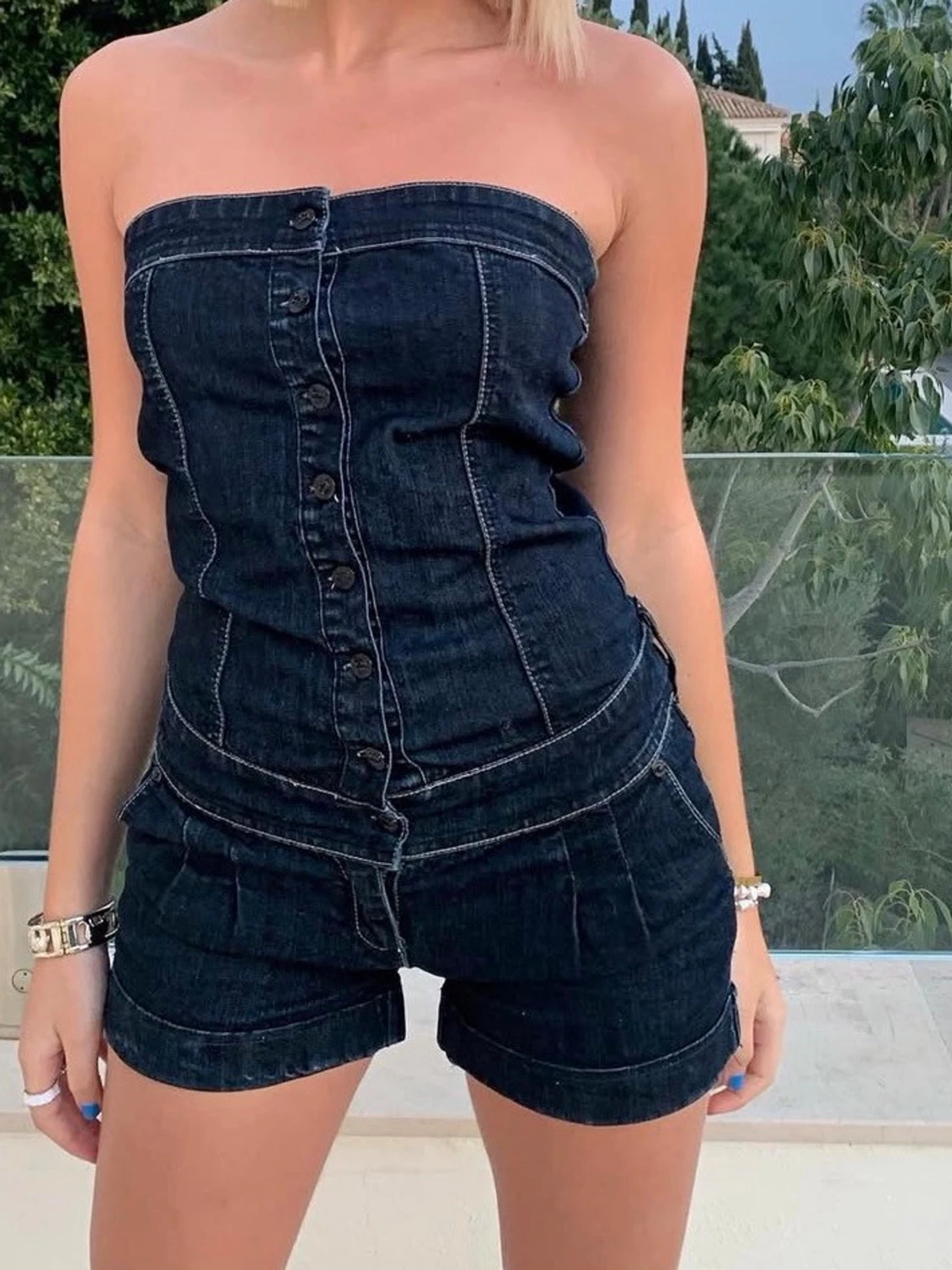 Jeans jumpsuit - 1