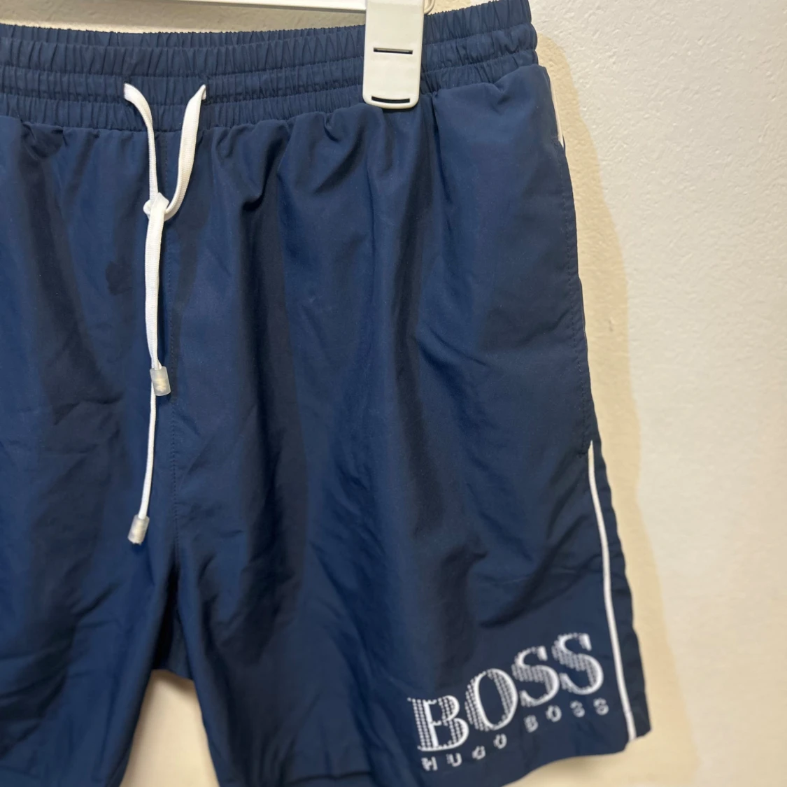 Mörkblå badbyxor från Hugo Boss - 1