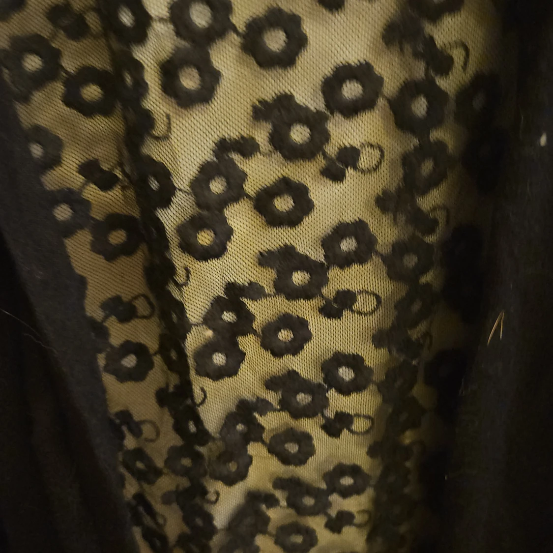 Svart kofta med spets från Miss Snob - 3