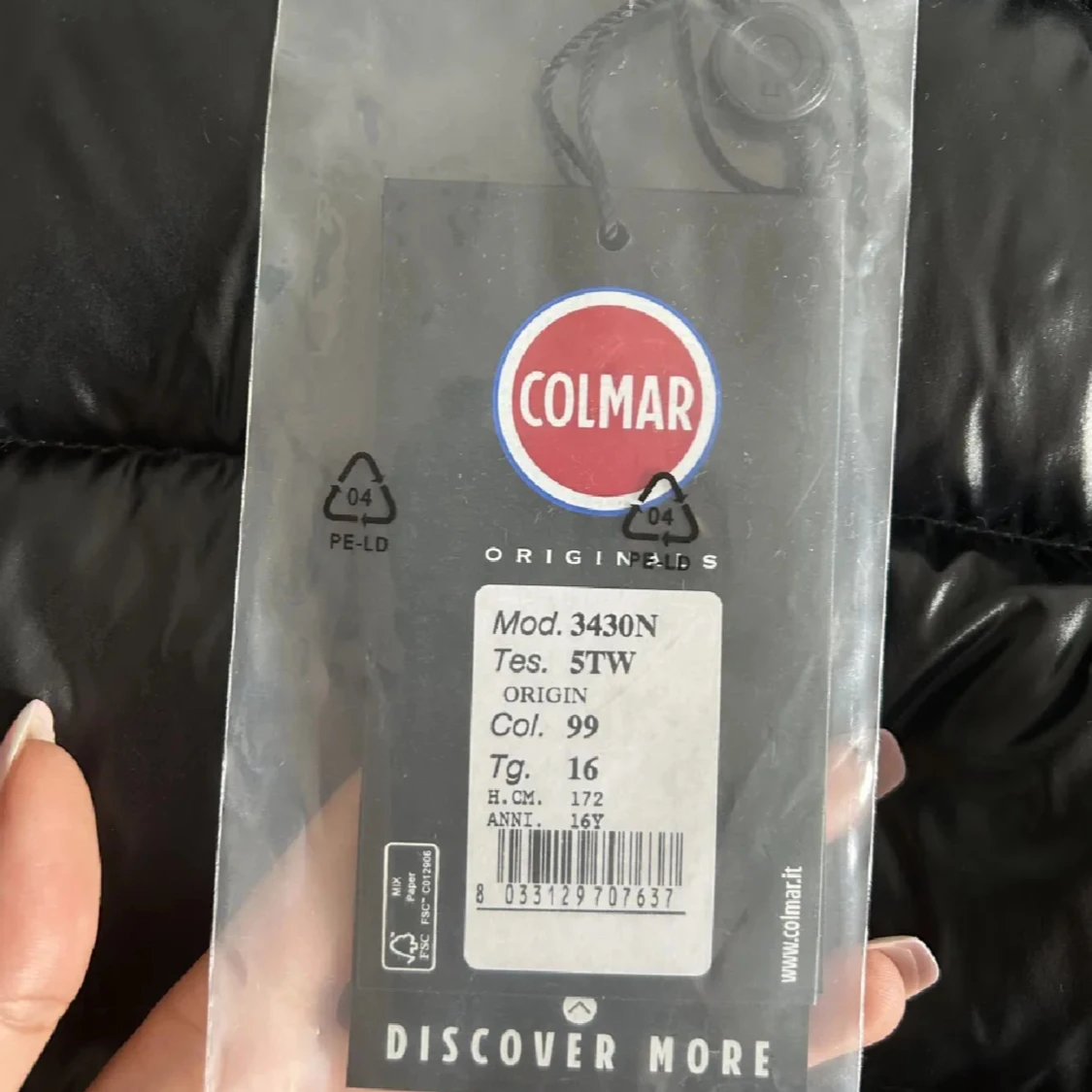 Svart pufferjacka från Colmar - 2