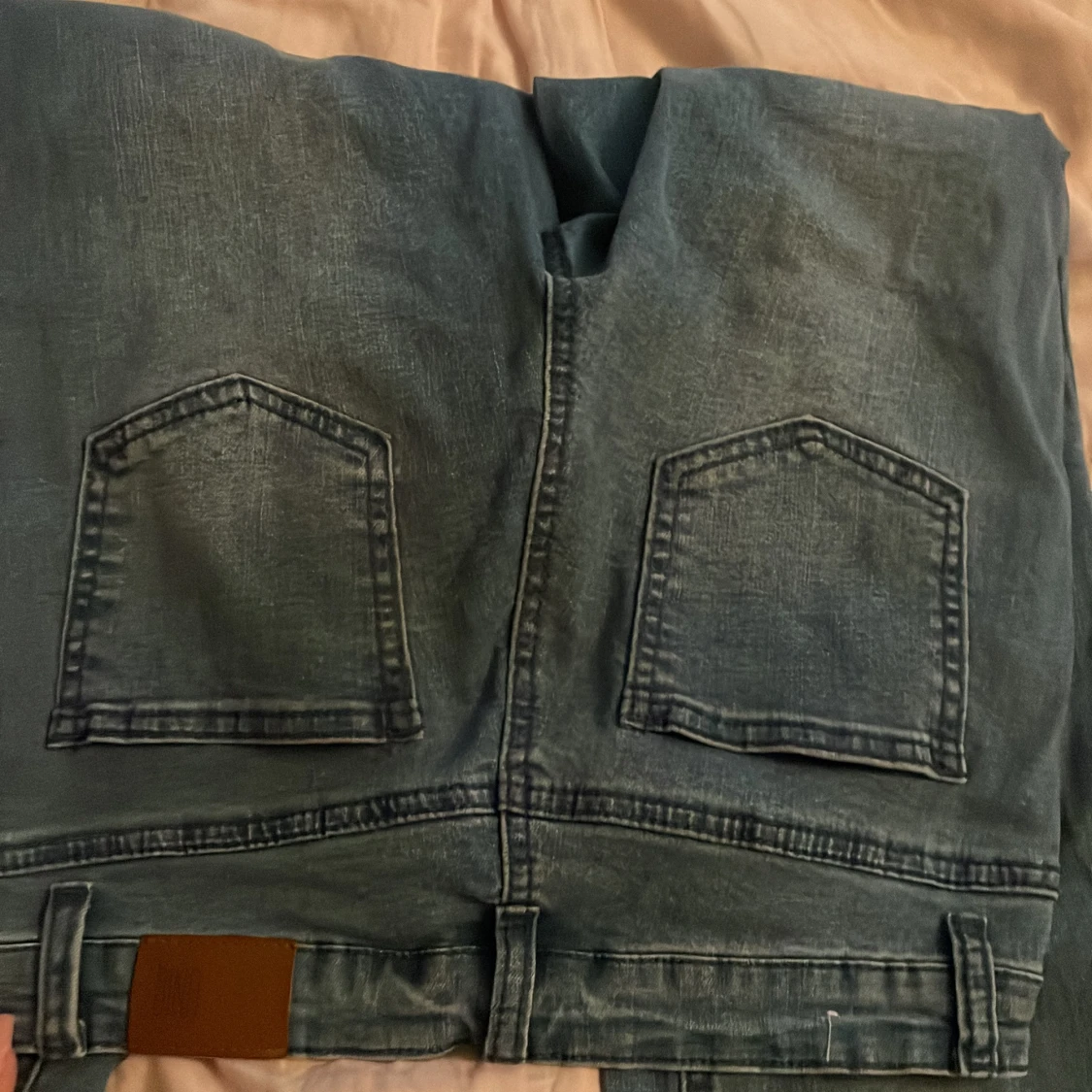 Blå bootcut jeans från Ullared  - 3