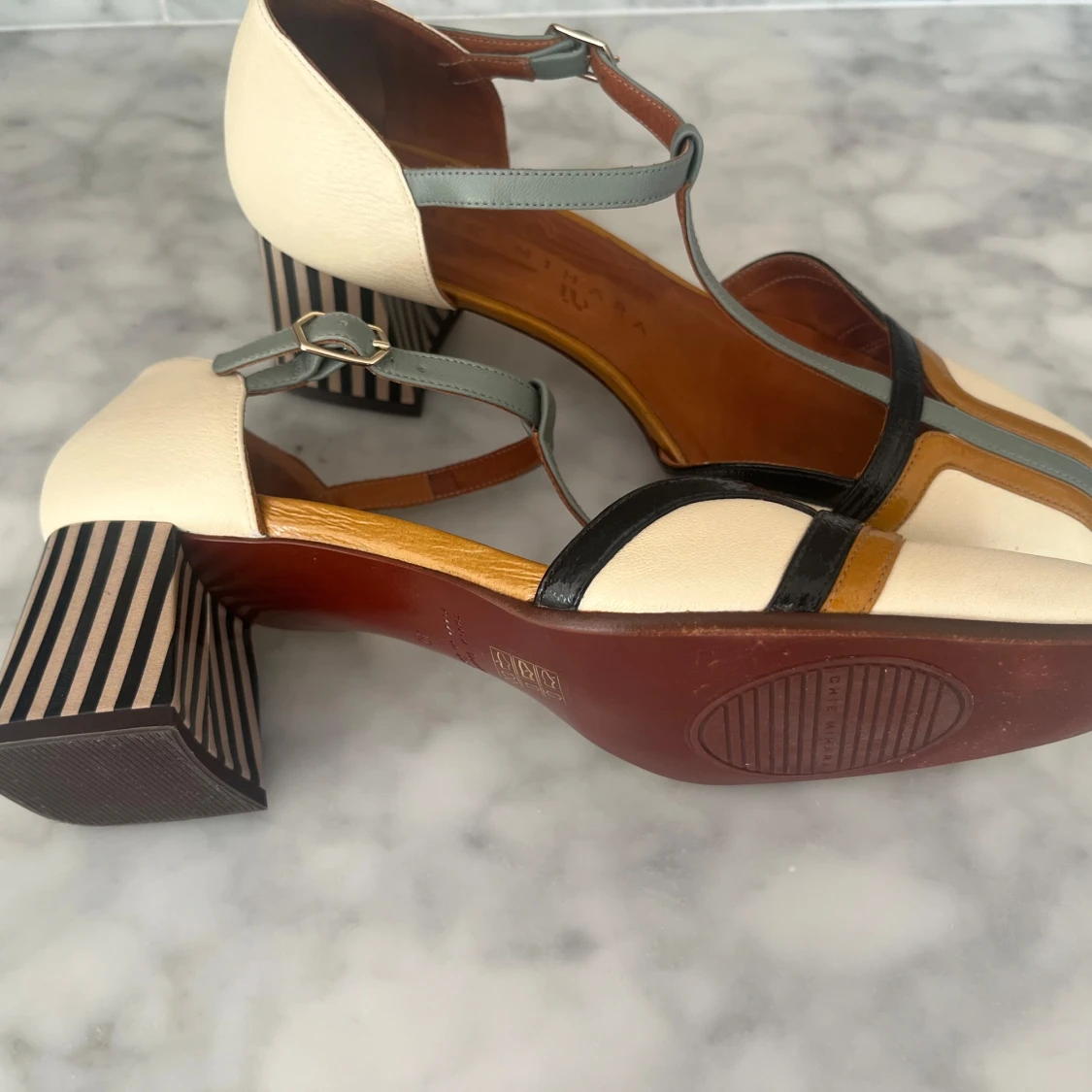 Chie Mihara sandaler med blockklack - 2