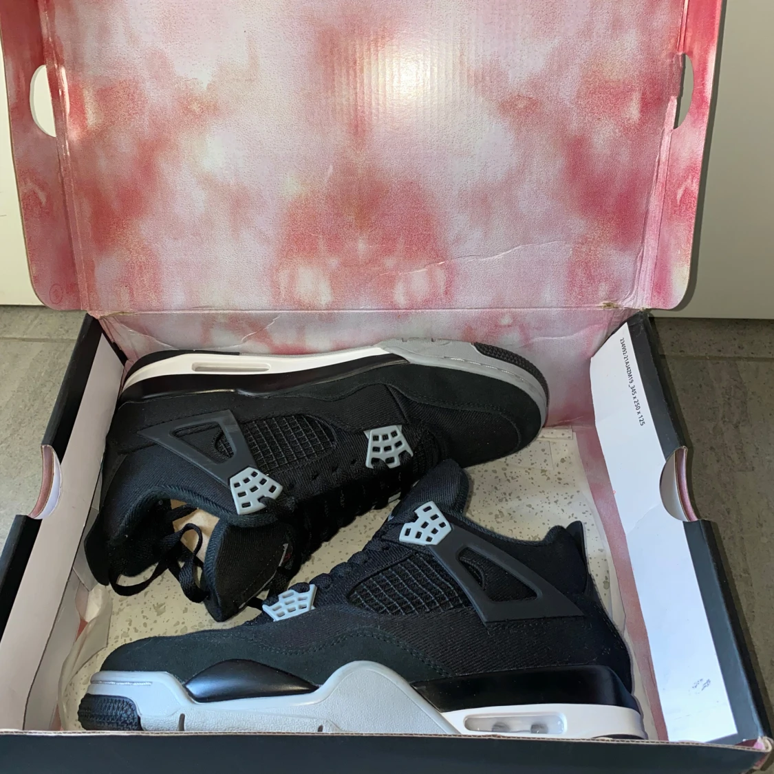 Jordan4 canvas  - 4