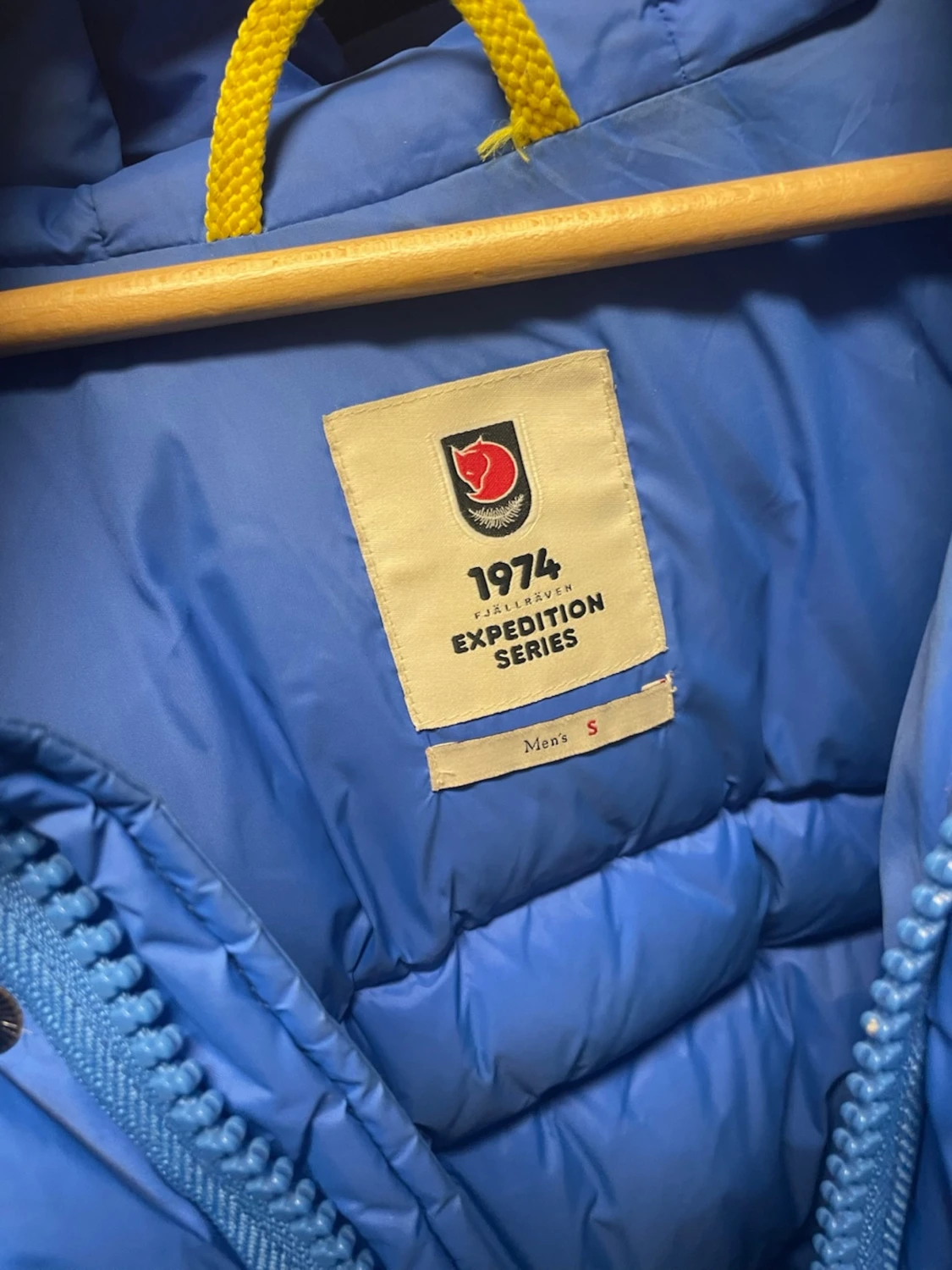 Blå Fjällräven Expedition dunjacka - 1