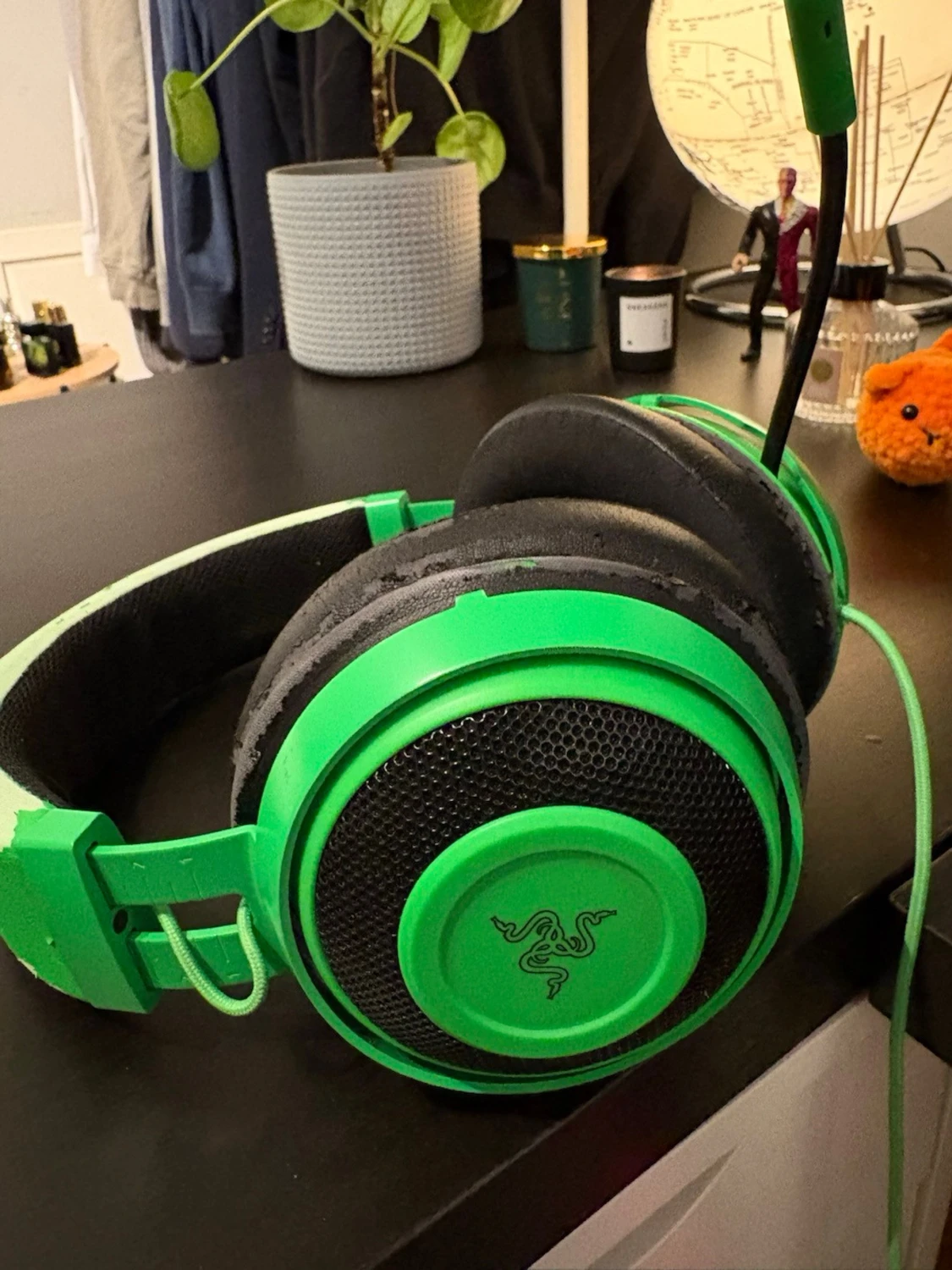 Gröna Razer Kraken gaming headset - 2
