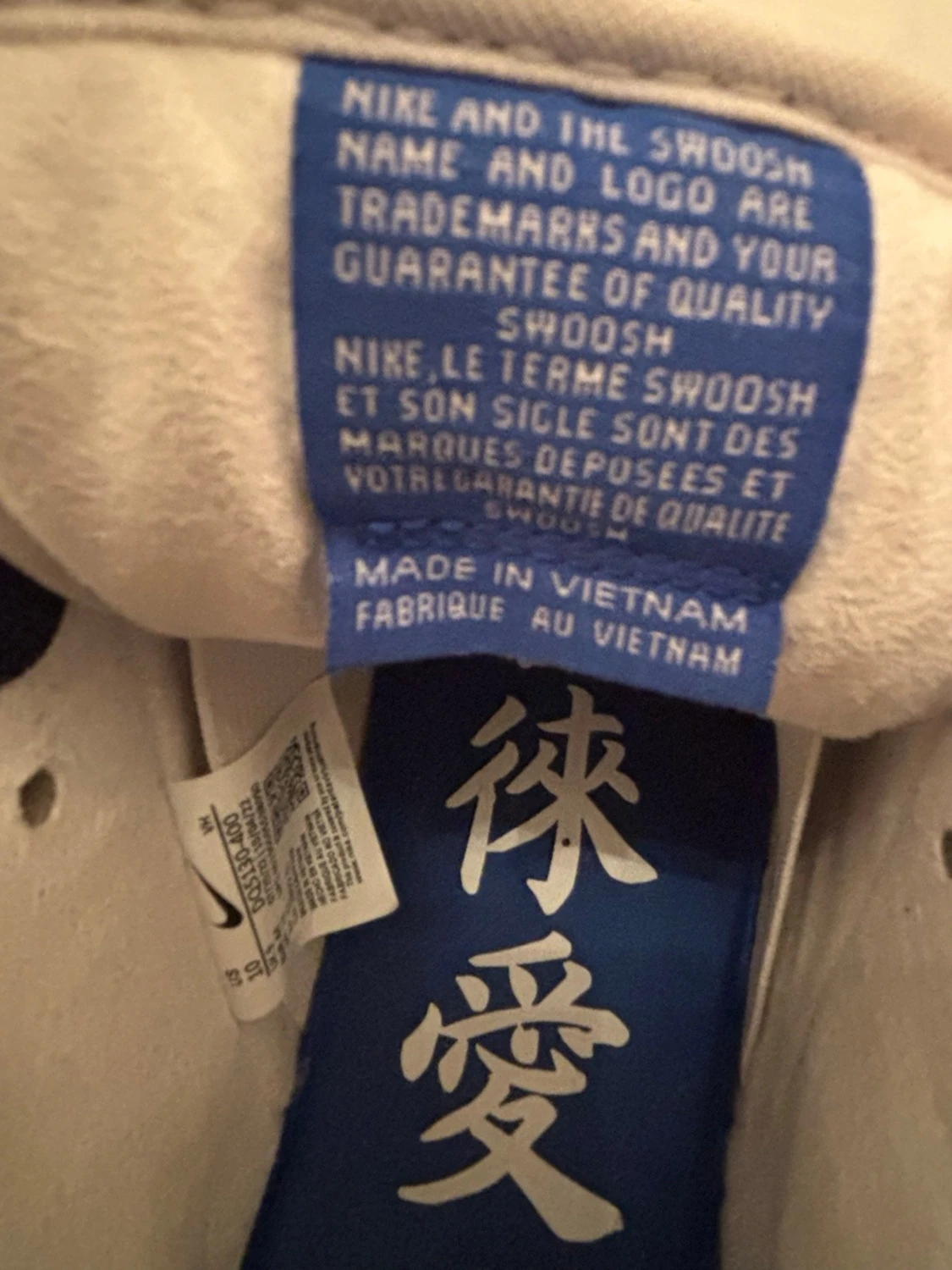 Nike SB Dunk Low blå/vit US10 - 1