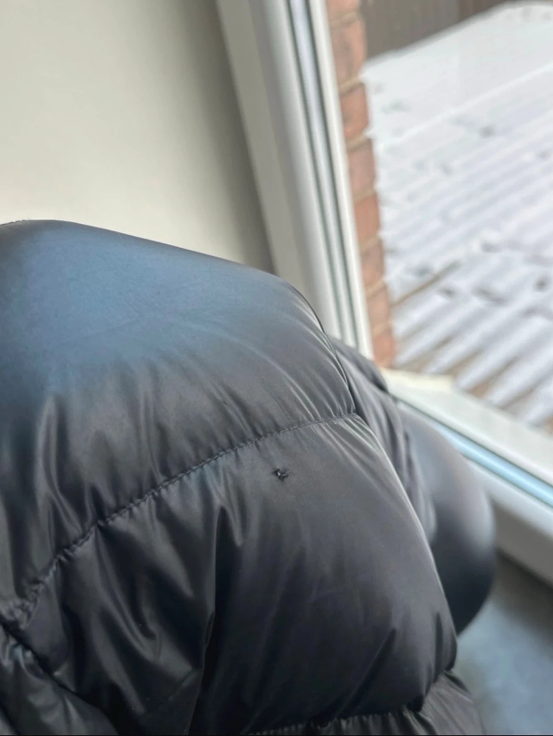 Svart lång dunjacka från Colmar - 4