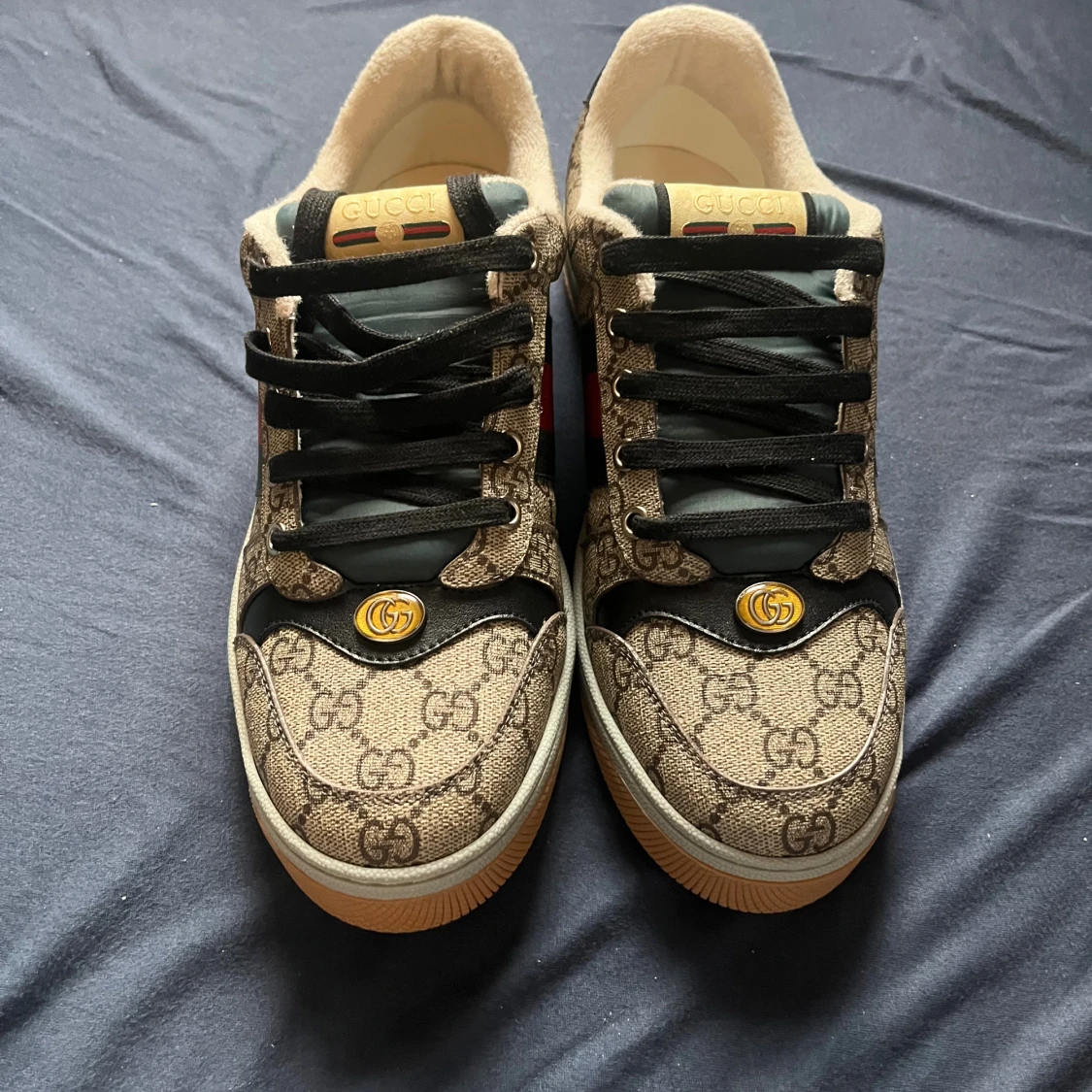 Gucci sneakers med GG-mönster - 1