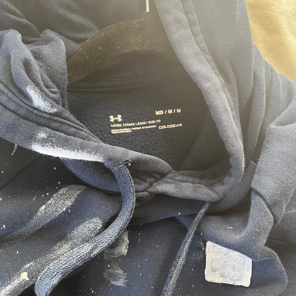 Mörkblå hoodie från Under Armour - 2