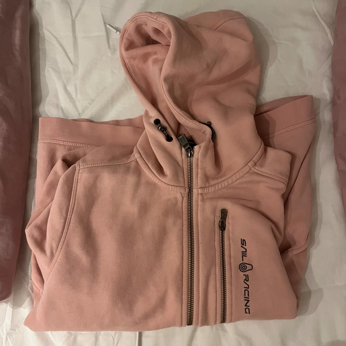Rosa hoodiejacka från Sail Racing - 3