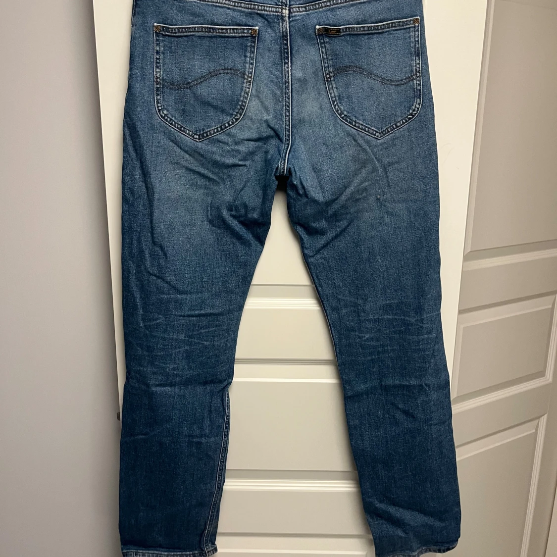 Blå jeans från Lee straight fit - 1