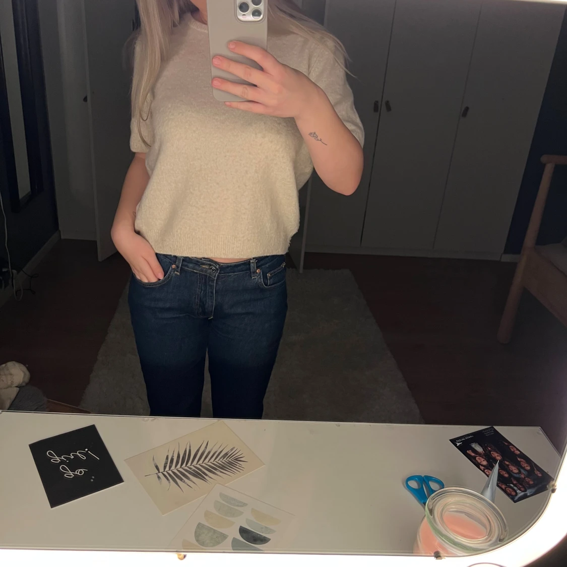 Stickad T-shirt  H&M - 1