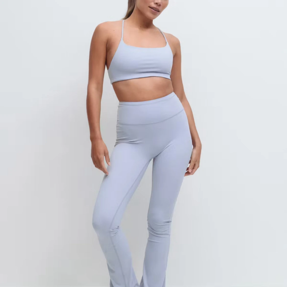 Himmelsblå yogapanpts  - 2