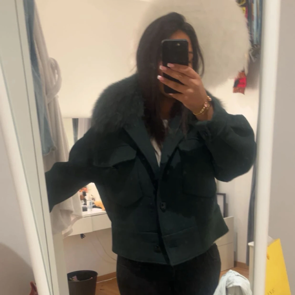 Mörkgrön Meotine jacka