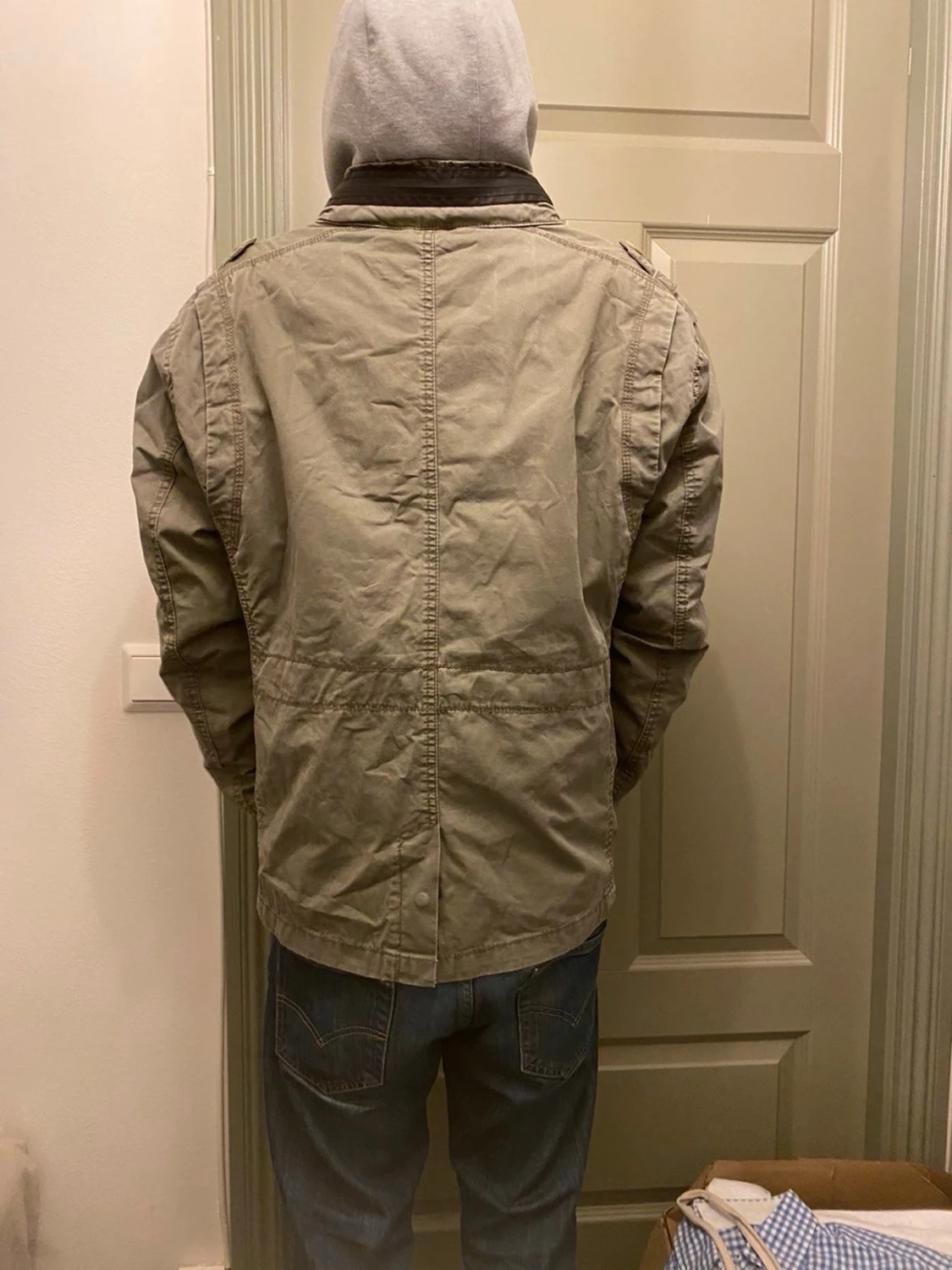 Olivgrön fieldjacka från Brandit - 1