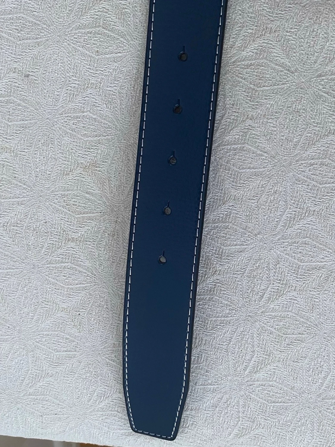 Hermes bälte blå - 4