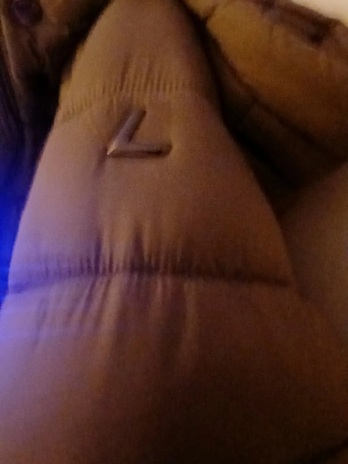 Brun dunjacka från Luhta med huva - 4