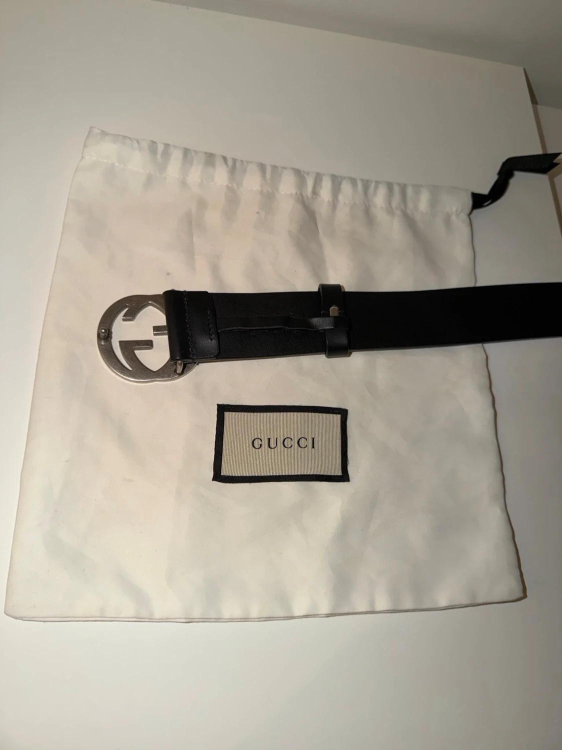 Svart Gucci bälte - 3