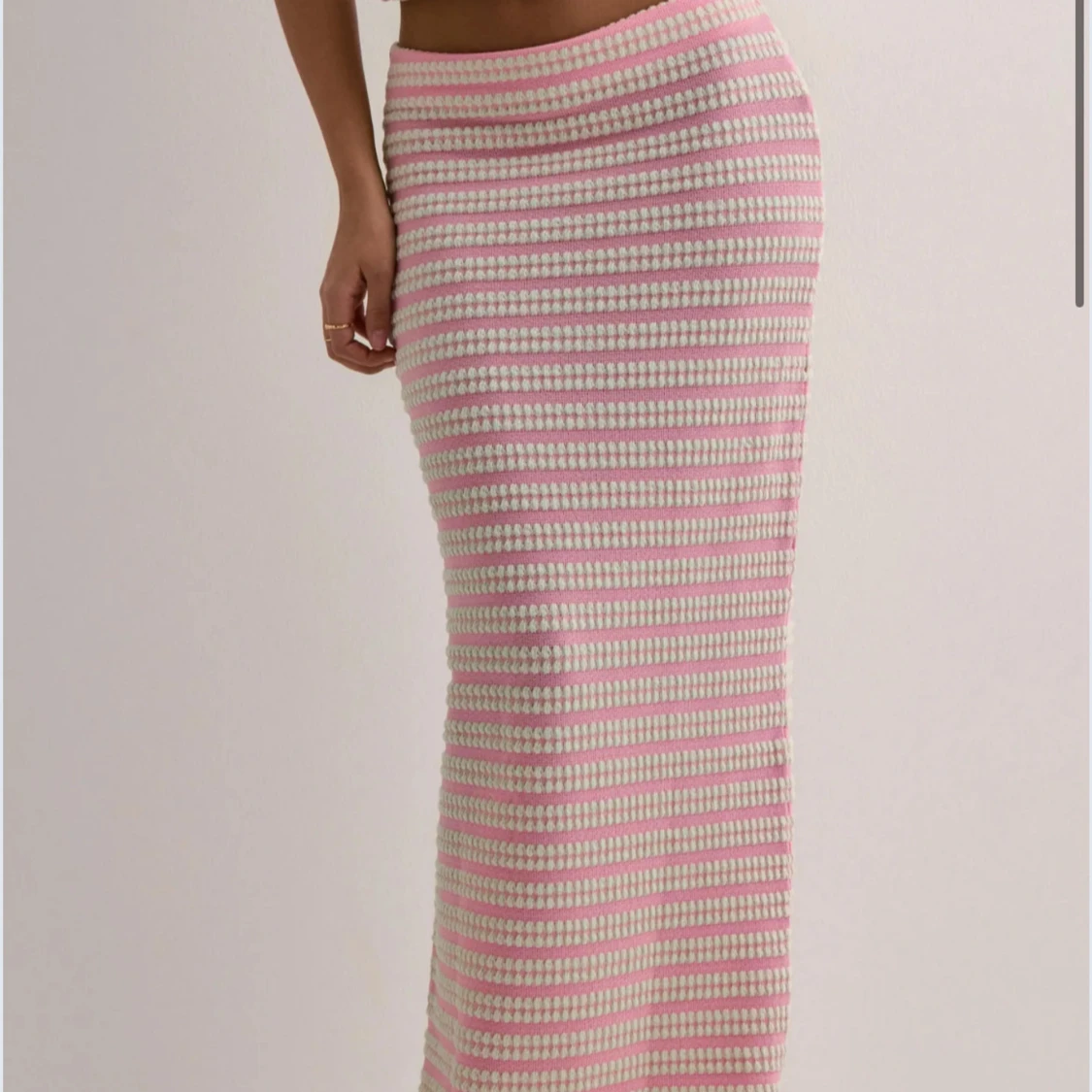 Randigt rosa sett - 2