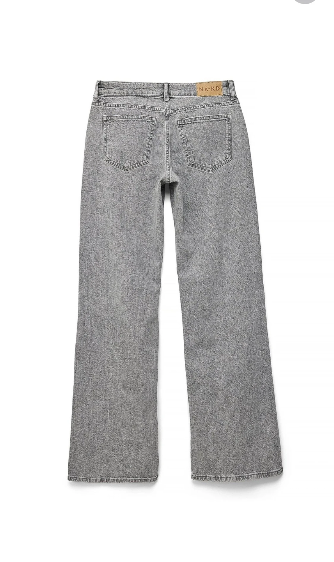 Grå low waist jeans från nakd - 5