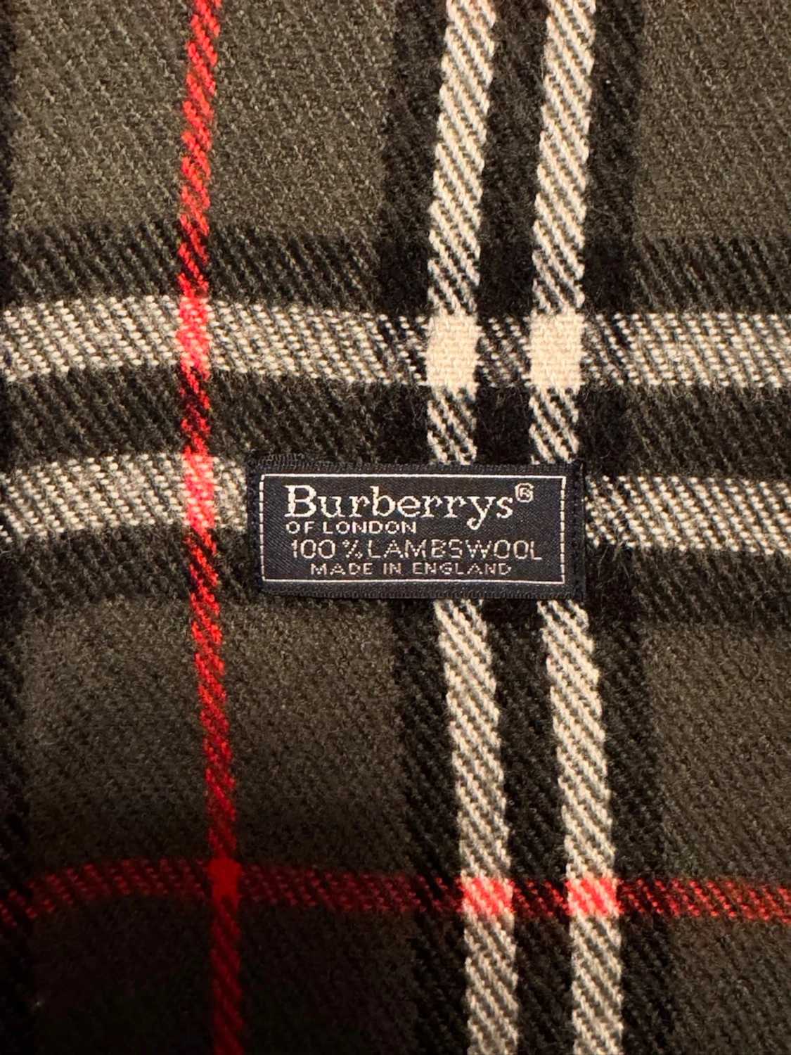 Grå Burberry halsduk - 1