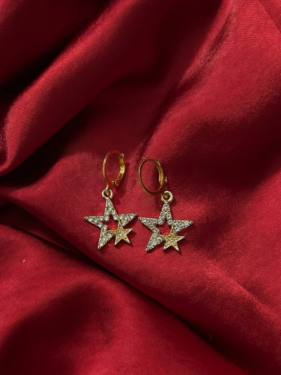 Star girl örhängen Guld