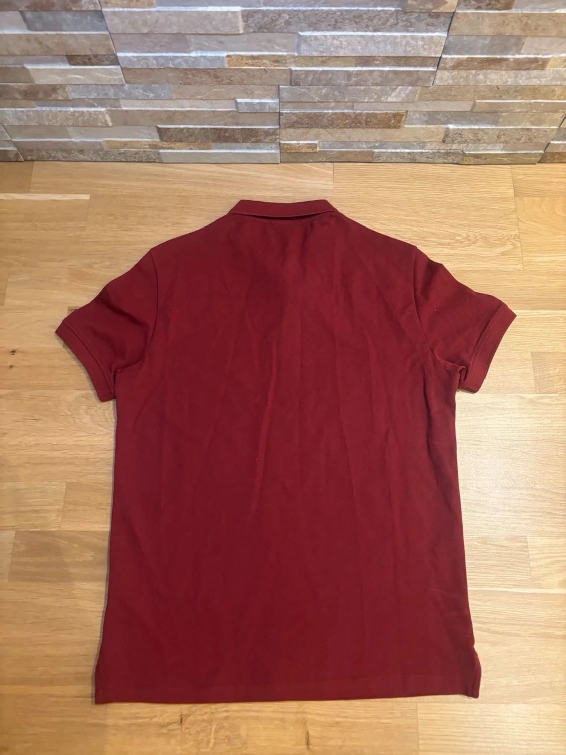 Mörkröd piké från Emporio Armani - 1