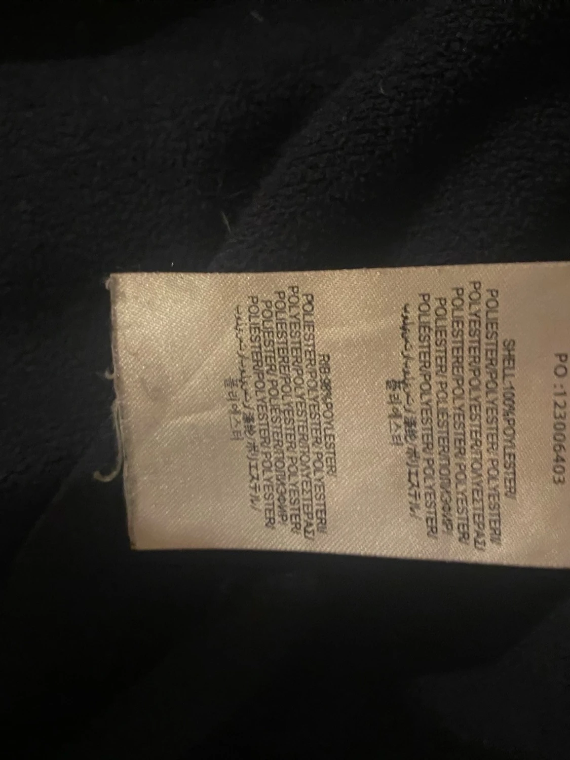 Marinblå vindjacka från Lyle & Scott - 3