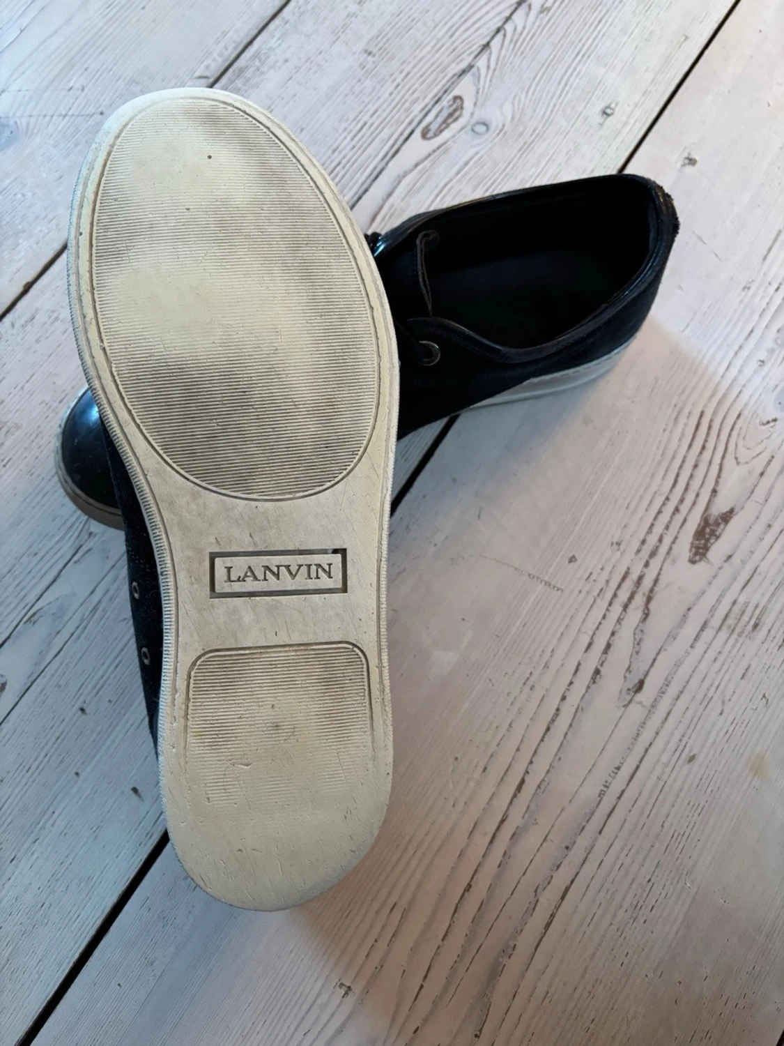 Svarta sneakers från Lanvin - 1