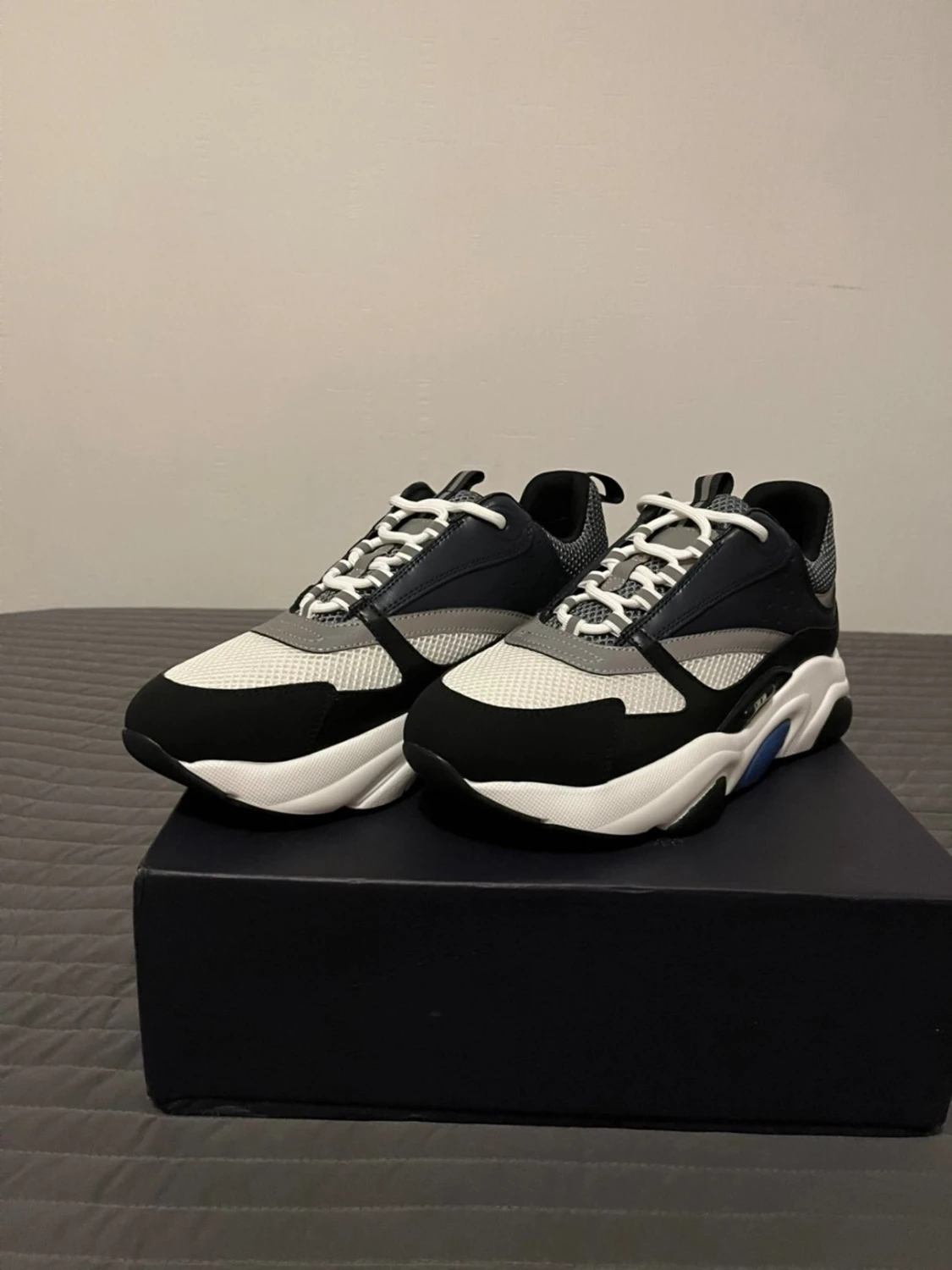 Dior B22 sneakers svart/vit - 1