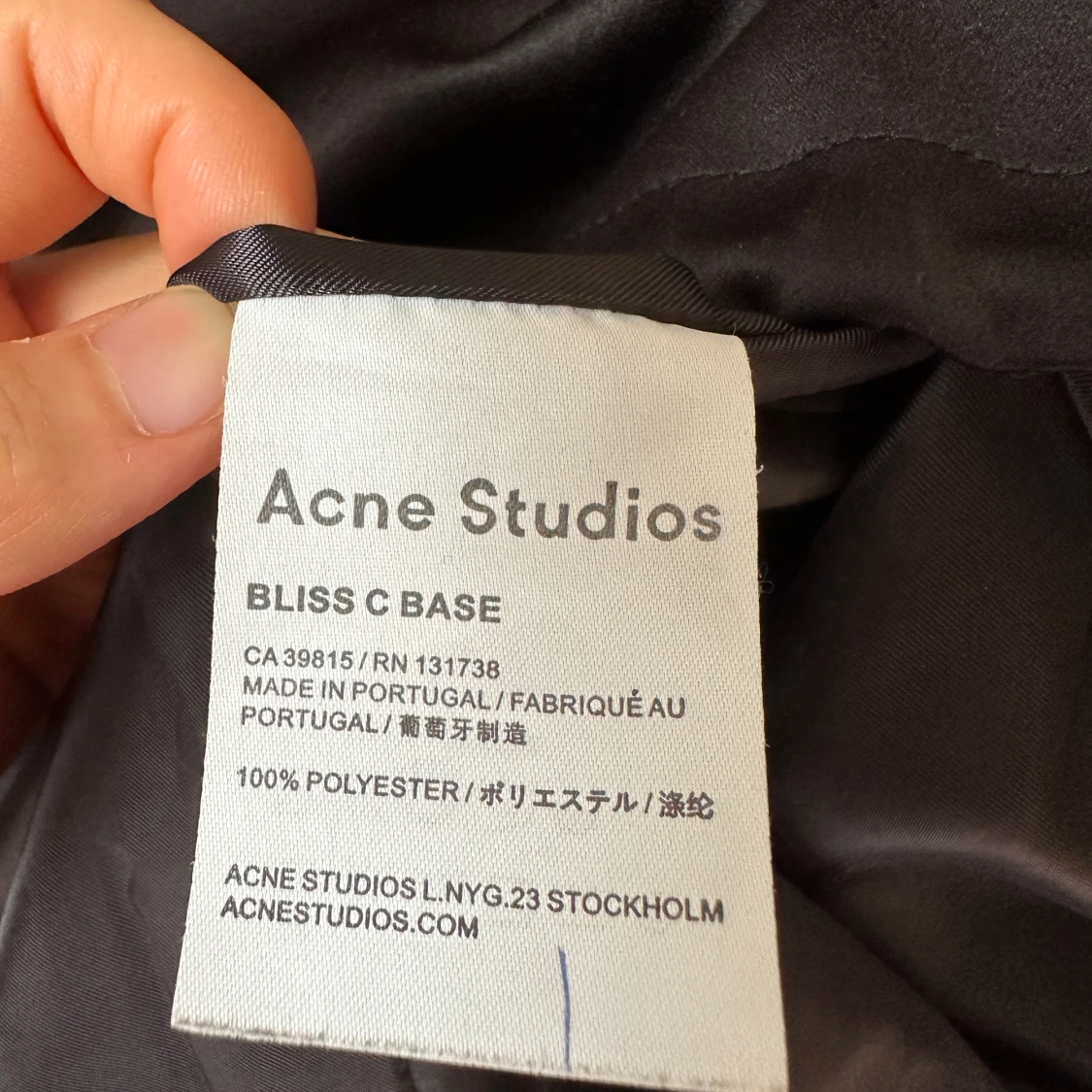 Svart bomberjacka från Acne Studios - 3