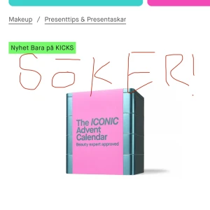 ICONIC Adventskalender från KICKS - SÖKER! Söker denna adventskalender från kicks. Skicka allt ni har!