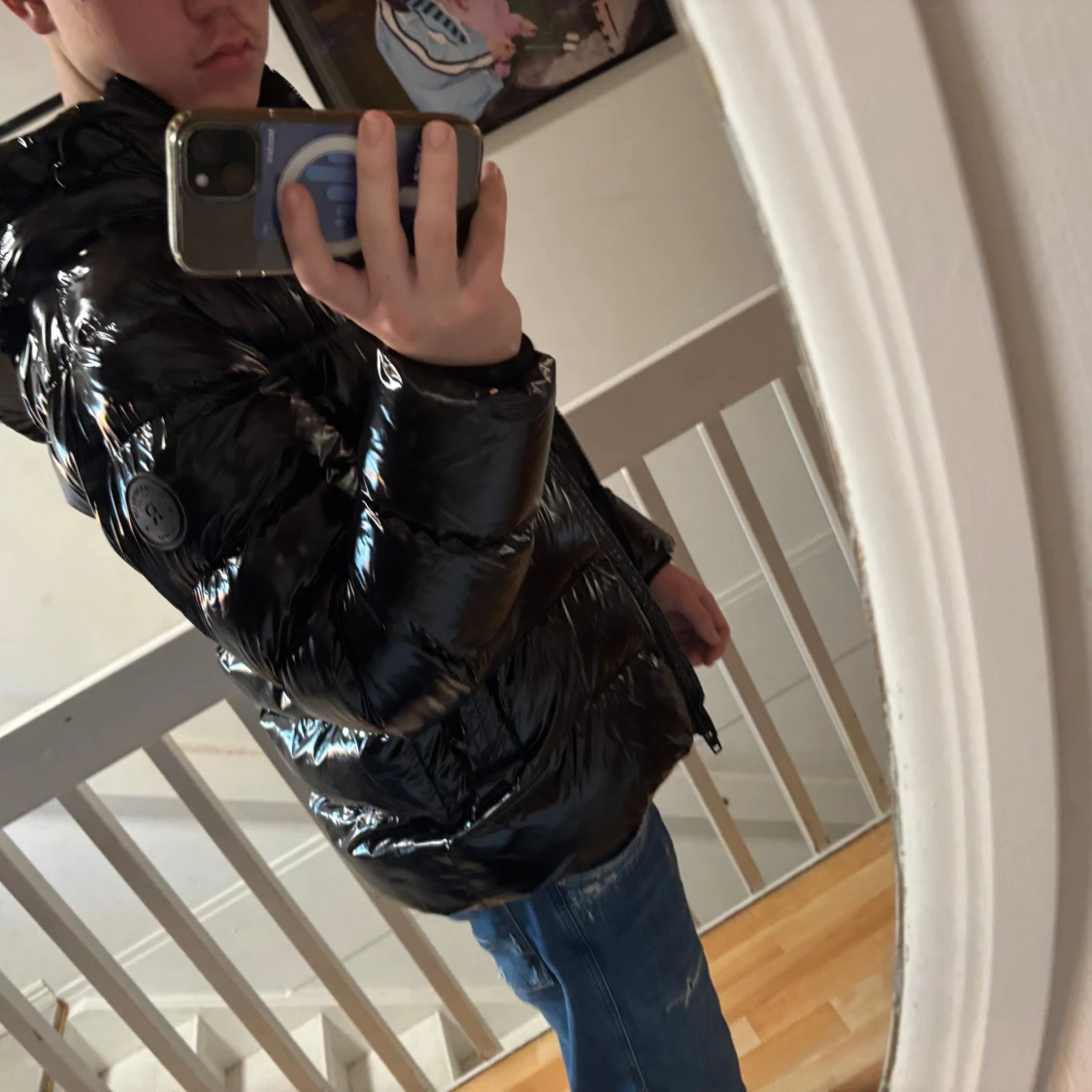 Svart pufferjacka Rockandblue - 2