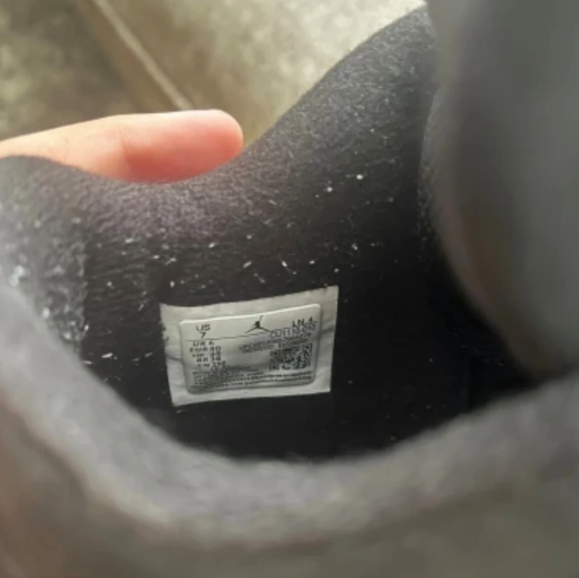 Svarta Nike Jordan 4 sneakers - 3