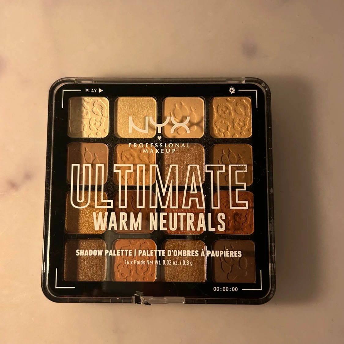 NYX Ultimate Warm Neutrals ögonskuggspalett